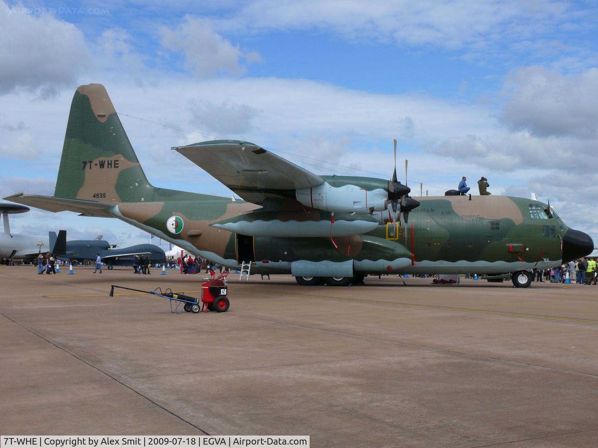 7T-WHE, 1982 Lockheed C-130H-30 Hercules C/N 382-4935, Lockheed C-130H Hercules 7T-WHE Algerian Air Force