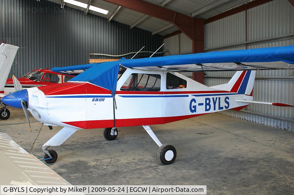 G-BYLS, 1992 Bede BD-4 C/N PFA 037-11288, Locally based Bede.
