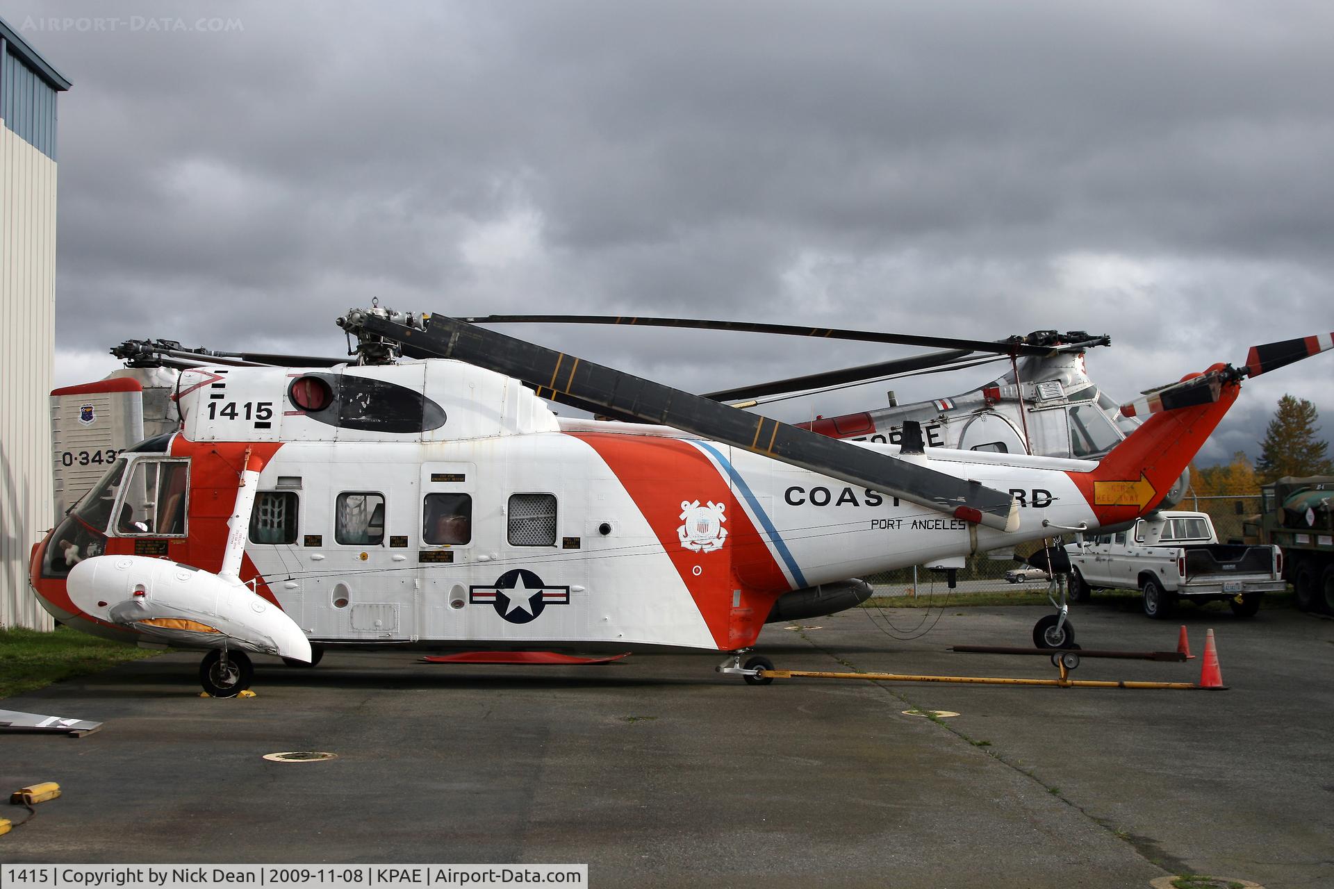 1415, Sikorsky HH-52A Sea Guard C/N 62.099, KPAE Preserved at the Museum of Flight restoration facility