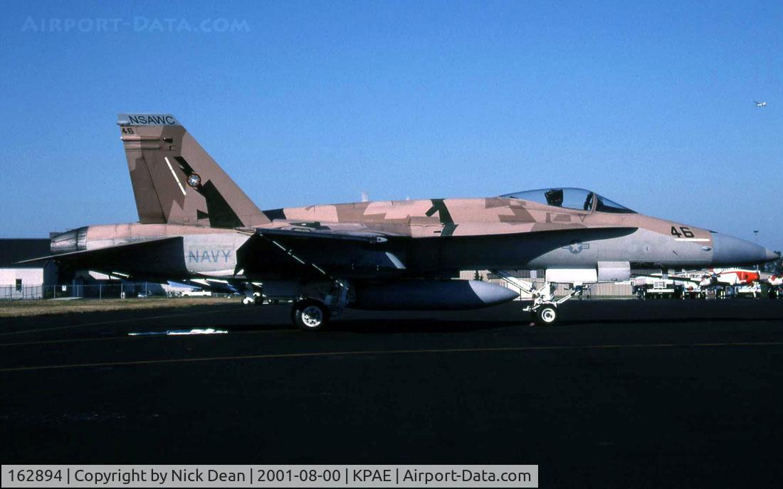 162894, McDonnell Douglas F/A-18A Hornet C/N 0448, KPAE