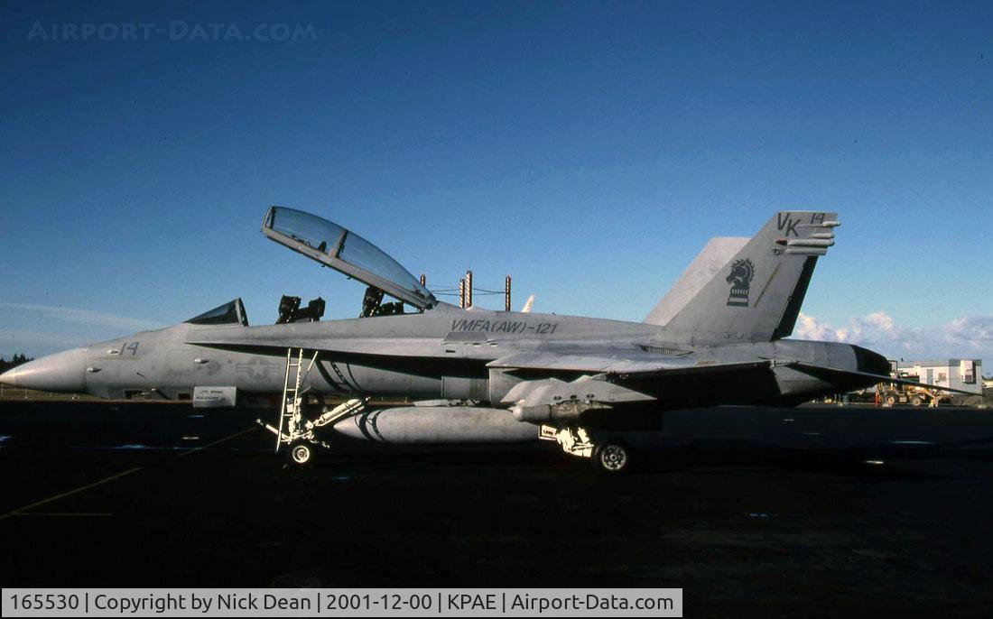 165530, Boeing F/A-18D Hornet C/N 1472, KPAE