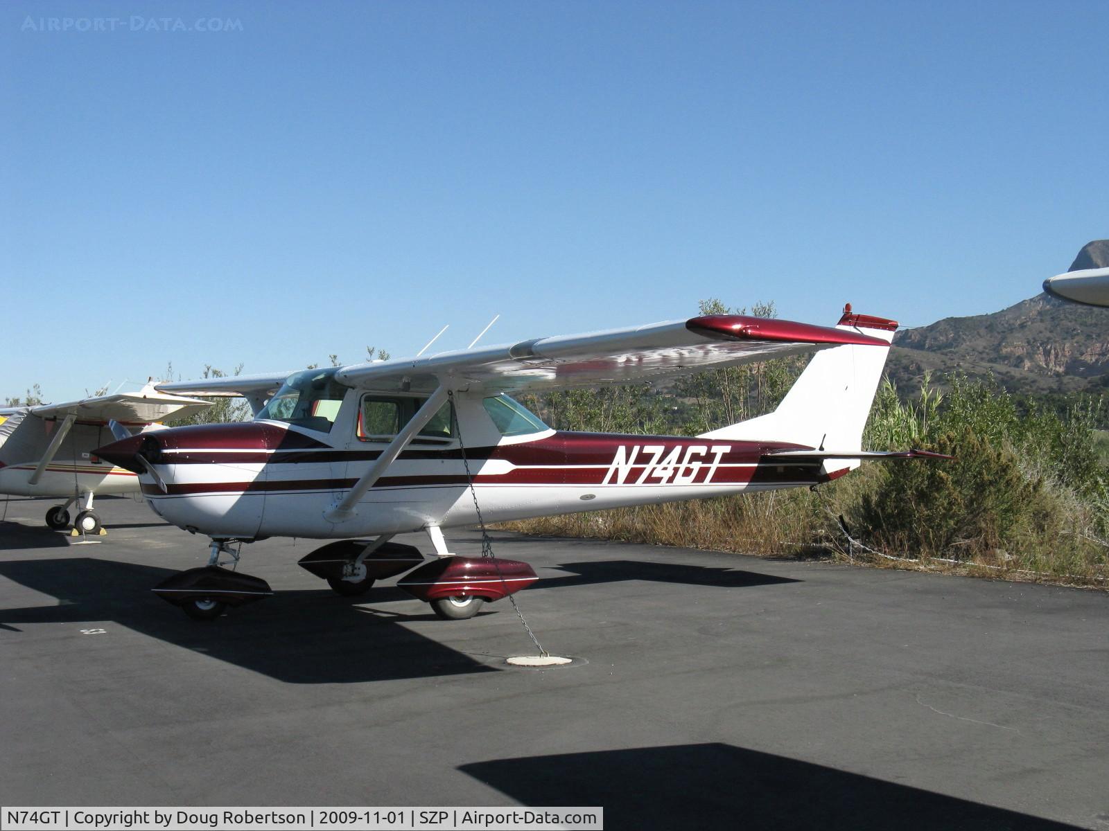 N74GT, 1969 Cessna 150J C/N 15070302, 1969 Cessna 150J, Continental O-200 100 Hp