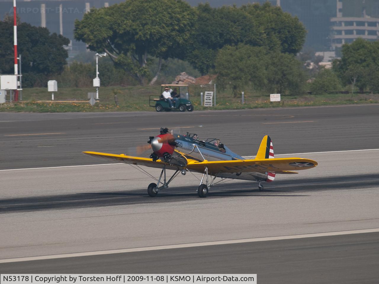 N53178, 1942 Ryan Aeronautical ST3KR C/N 1859, NC53178 departing from RWY 21