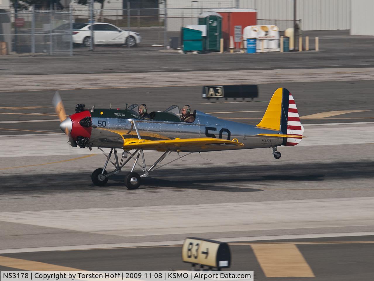 N53178, 1942 Ryan Aeronautical ST3KR C/N 1859, NC53178 departing from RWY 21