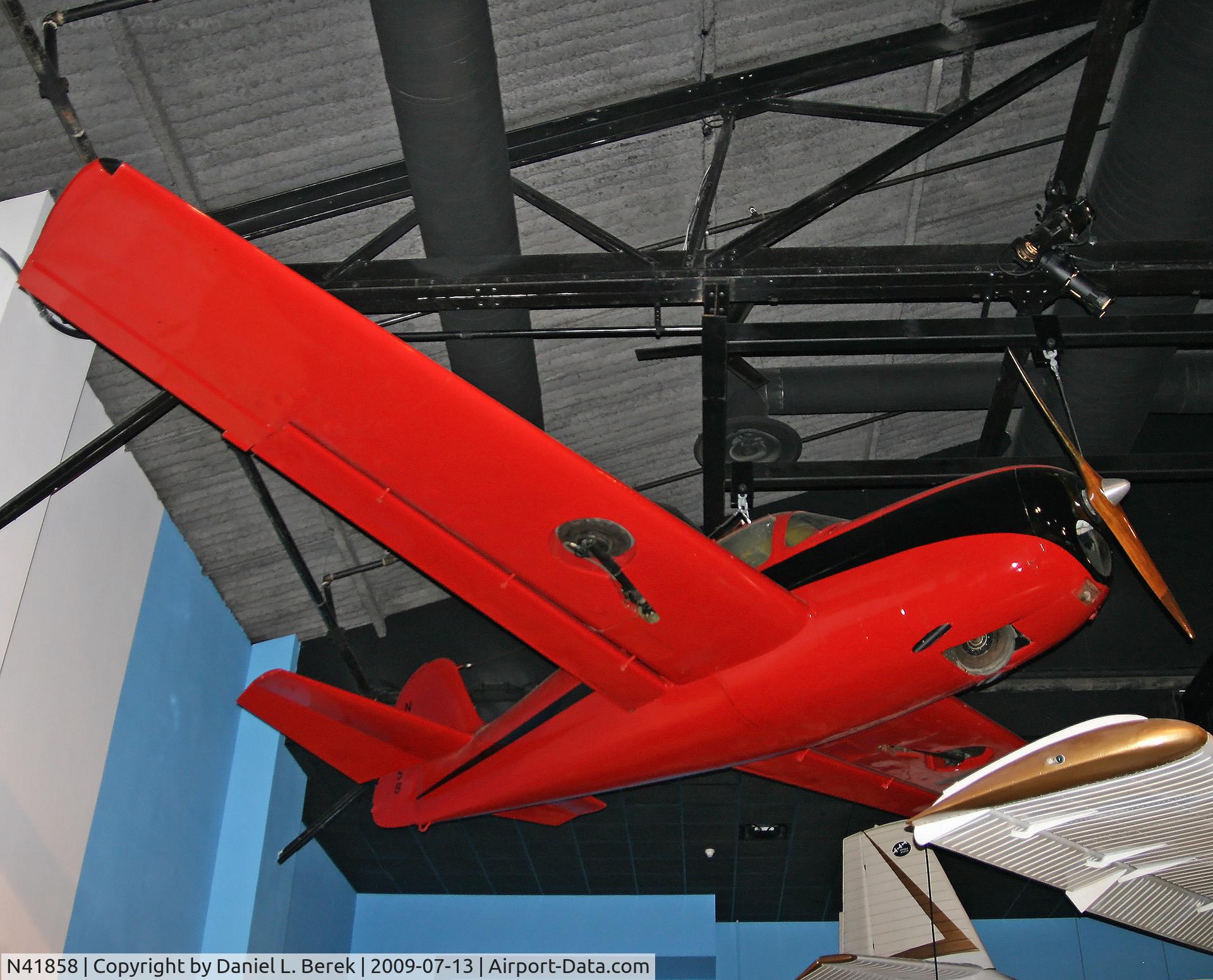N41858, Grumman G-63 Kitten I C/N 1, The Kitten was the only general-aviation aircraft manufactured by Grumman.