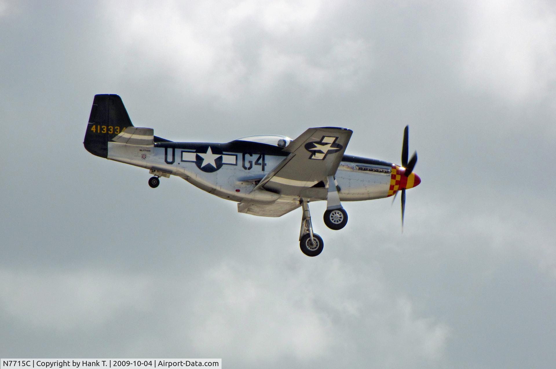 N7715C, 1944 North American P-51D C/N 44-84961A (124-44817), @ Miramar 2009 Airshow
