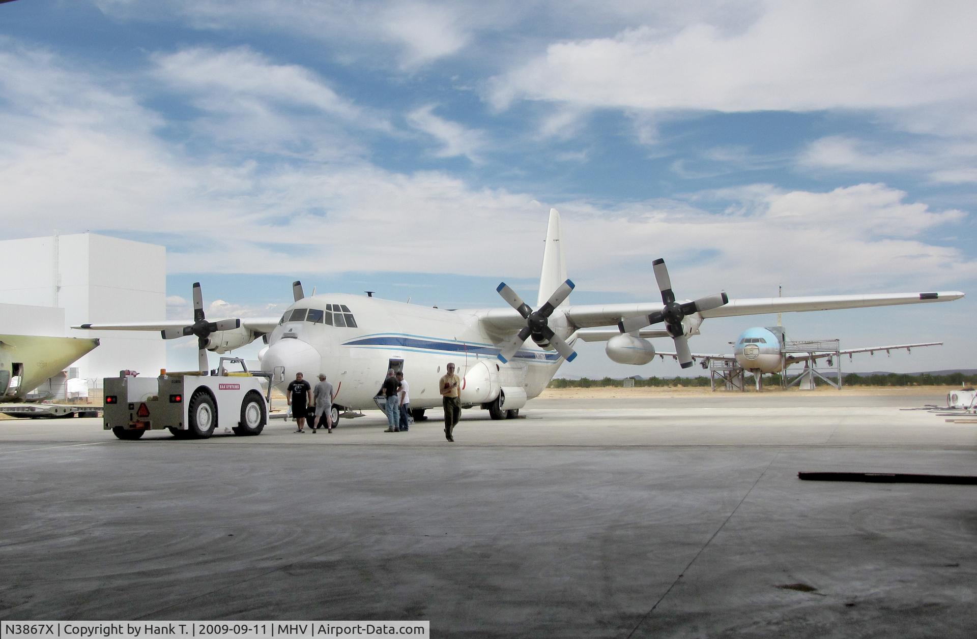 N3867X, 1976 Lockheed L-100-30 Hercules (L-382) C/N 382-4684, L382G @ Mojave, CA