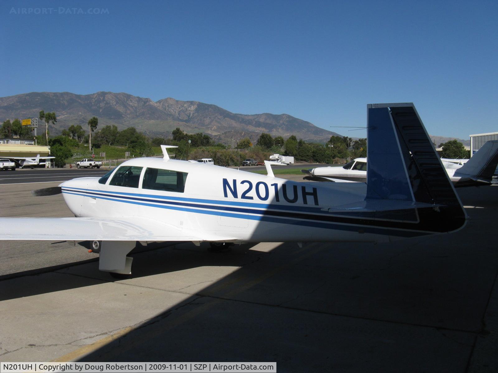 N201UH, 1977 Mooney M20J 201 C/N 24-0370, 1977 Mooney M20J 201, Lycoming IO-360-A1B6D 200 Hp