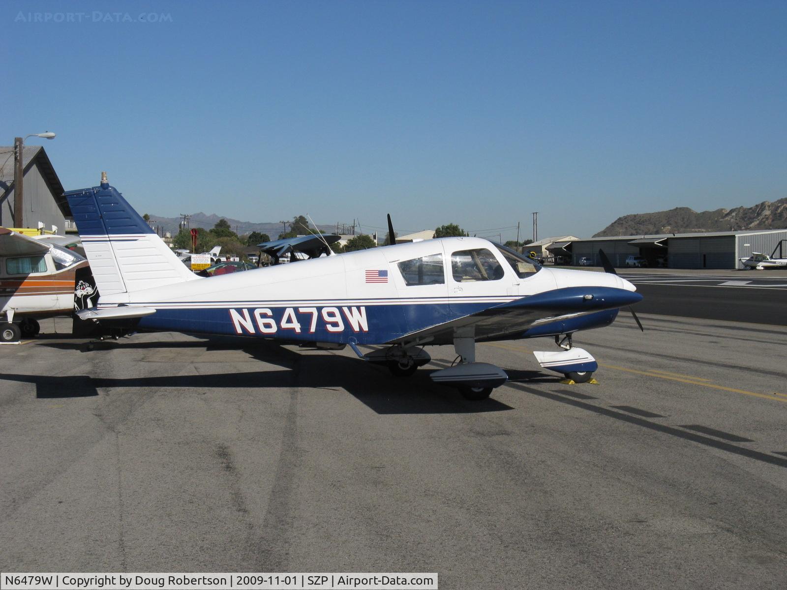 N6479W, 1964 Piper PA-28-140 C/N 28-20553, 1964 Piper PA-28-140 CHEROKEE, Lycoming O-320-E2A 150 Hp