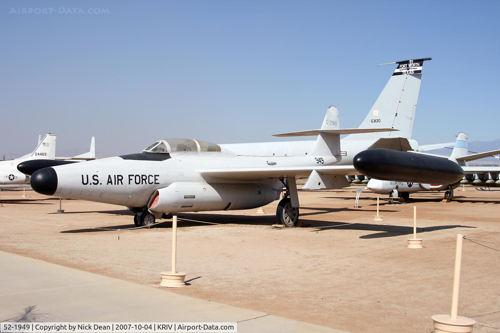 52-1949, 1952 Northrop F-89J Scorpion C/N Not found 52-1949, KRIV
