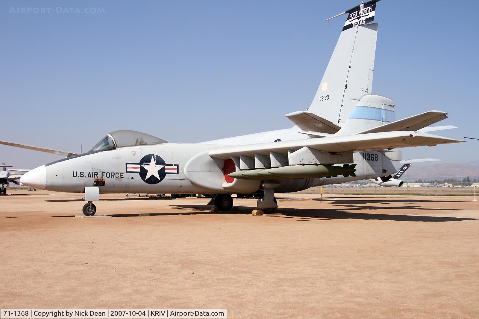 71-1368, 1972 Northrop YA-9A C/N 02, KRIV