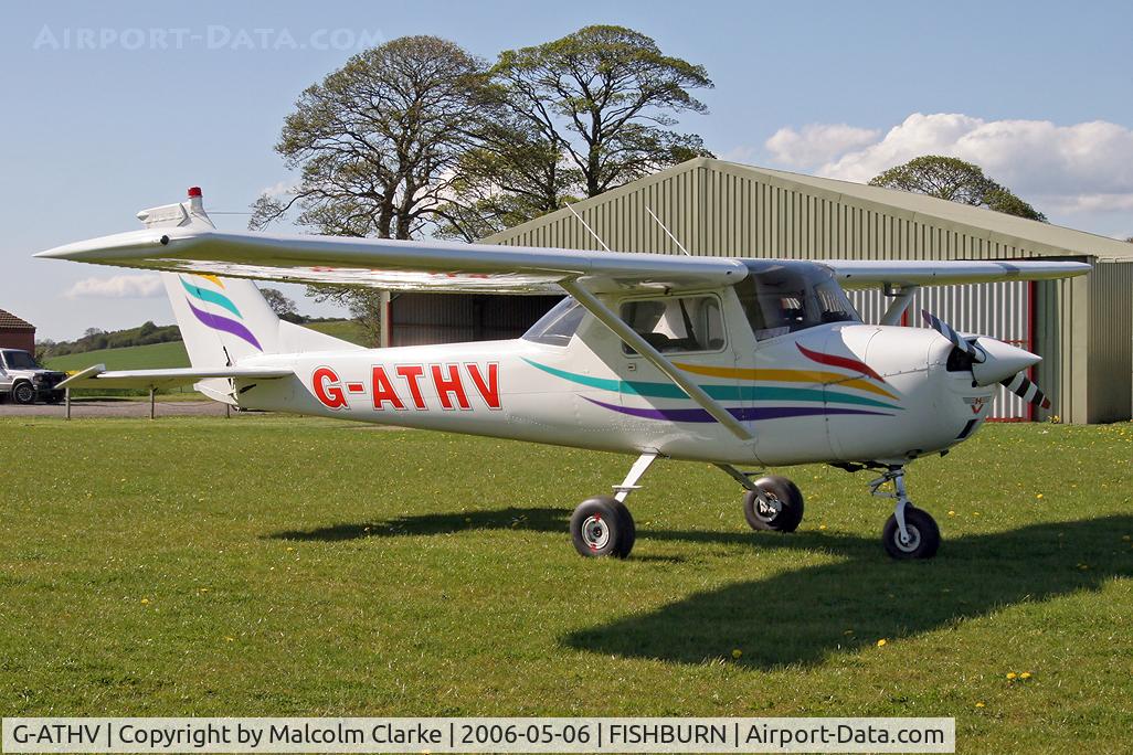 G-ATHV, 1966 Cessna 150F C/N 150-62019, Cessna 150F at Fishburn Airfield, UK in 2006.