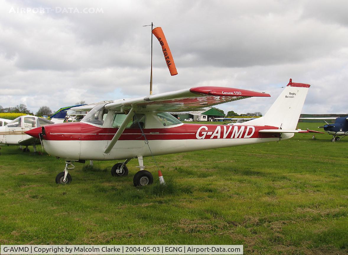 G-AVMD, 1966 Cessna 150G C/N 150-65504, Cessna 150G at Bagby Airfield's May Fly-in in 2004.