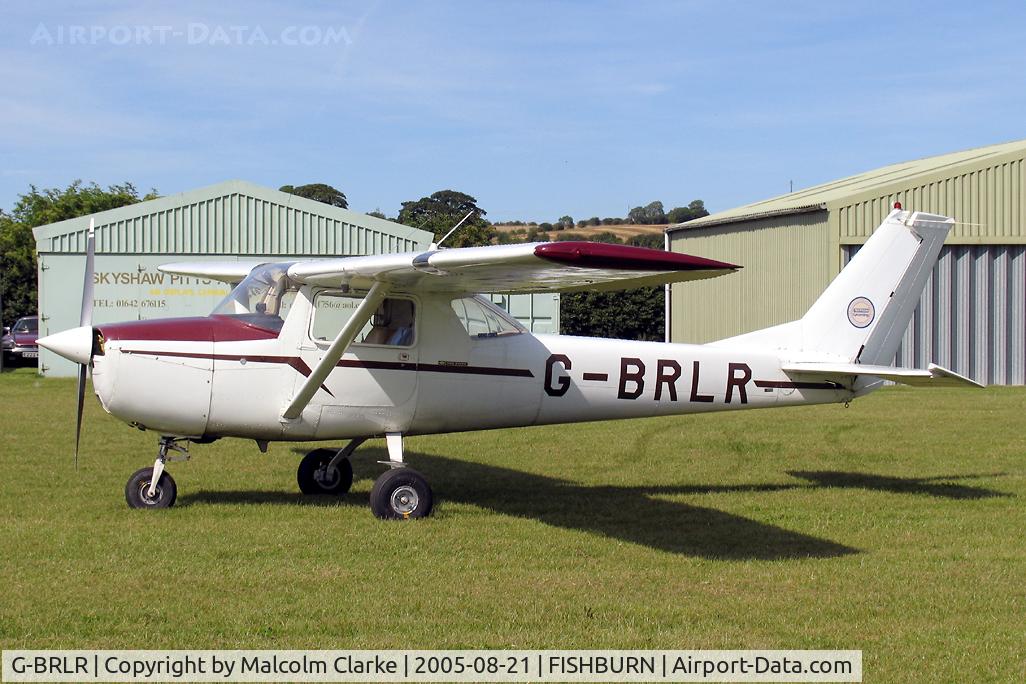 G-BRLR, 1964 Cessna 150G C/N 150-64822, Cessna 150G at Fishburn Airfield, UK in 2005. Previous registration N4772X.