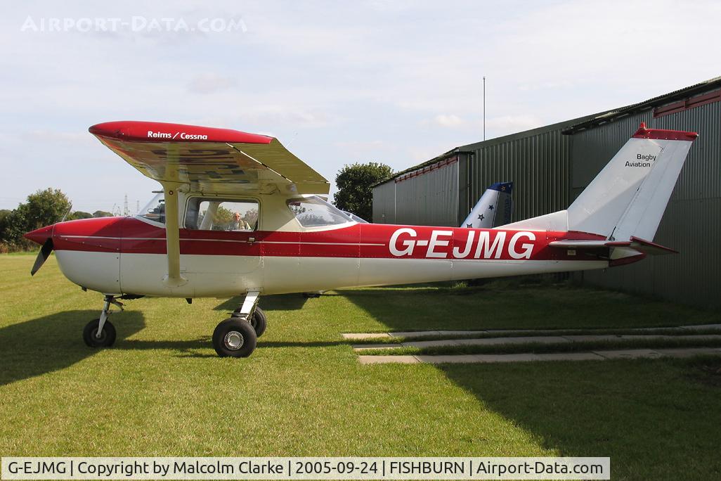 G-EJMG, 1968 Reims F150H C/N 0301, Reims F150H.  A visitor from Bagby to Fishburn's VE Day in 2005.