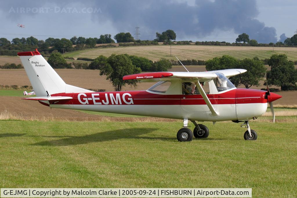 G-EJMG, 1968 Reims F150H C/N 0301, Reims F150H.  A visitor from Bagby to Fishburn's VE Day in 2005.