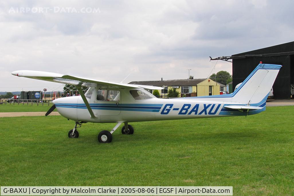 G-BAXU, 1973 Reims F150L C/N 0959, Reims Cessna F150L at Peterborough Sibson Airfield, UK.