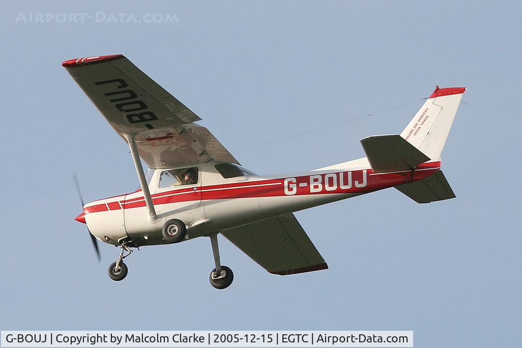 G-BOUJ, 1975 Cessna 150M C/N 150-76373, Cessna 150M at Cranfield Airport, UK. Formerly N3058V.