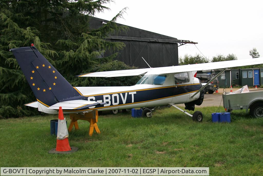 G-BOVT, 1976 Cessna 150M C/N 150-78032, Cessna 150M at Peterborough Sibson Airfield, UK in 2007.