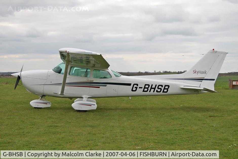 G-BHSB, 1980 Cessna 172N Skyhawk C/N 172-72977, Cessna 172N Skyhawk 100 at Fishburn Airfield, UK in 2007.