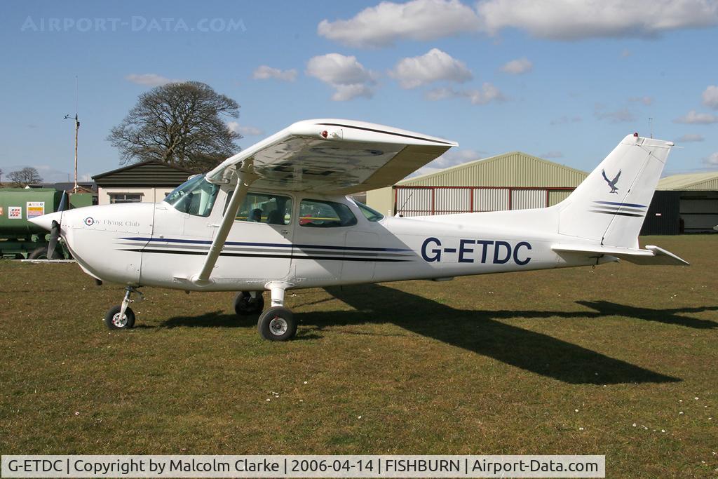 G-ETDC, 1981 Cessna 172P Skyhawk C/N 172-74690, Cessna 172P at Fishburn Airfield, UK in 2006. Owned by Osprey Air services Ltd and previously registered as N53133.
