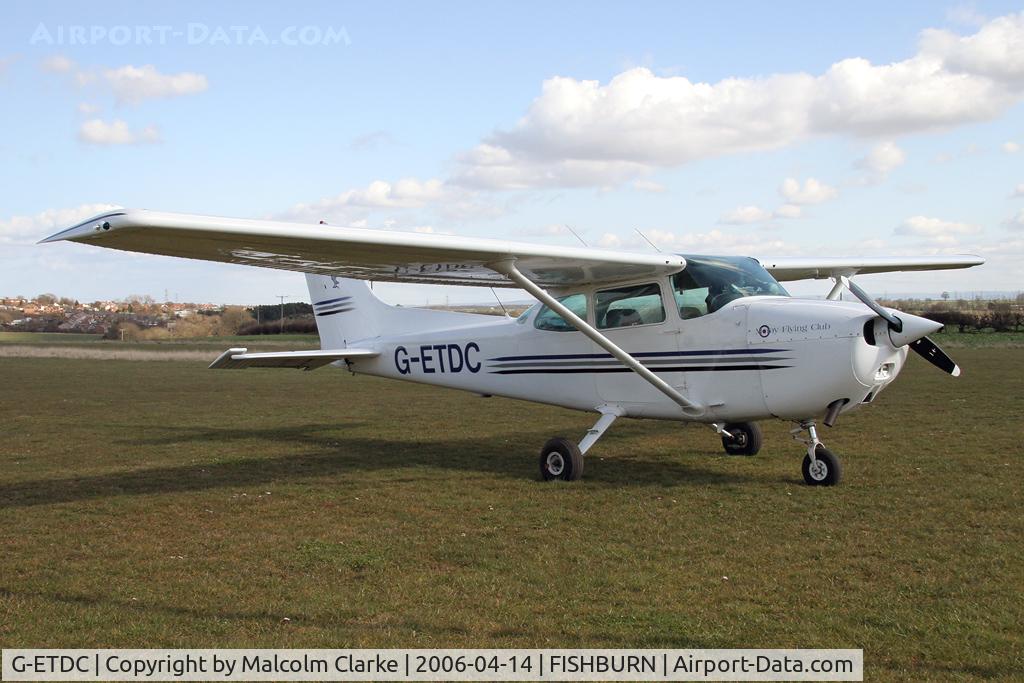 G-ETDC, 1981 Cessna 172P Skyhawk C/N 172-74690, Cessna 172P at Fishburn Airfield, UK in 2006. Owned by Osprey Air services Ltd and previously registered as N53133.