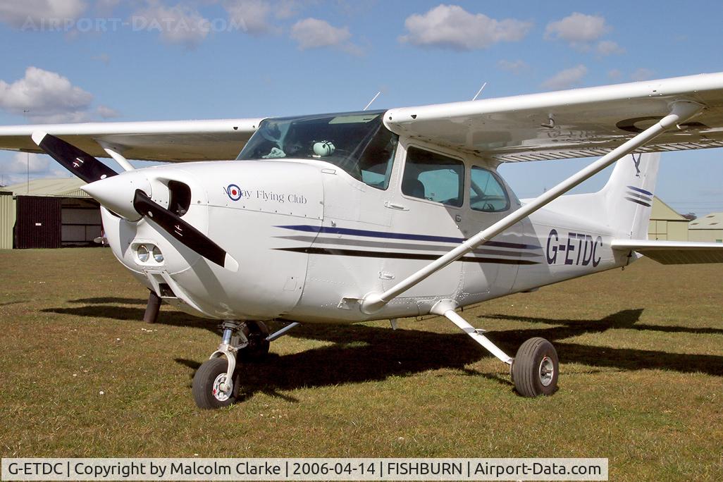 G-ETDC, 1981 Cessna 172P Skyhawk C/N 172-74690, Cessna 172P at Fishburn Airfield, UK in 2006. Owned by Osprey Air services Ltd and previously registered as N53133.