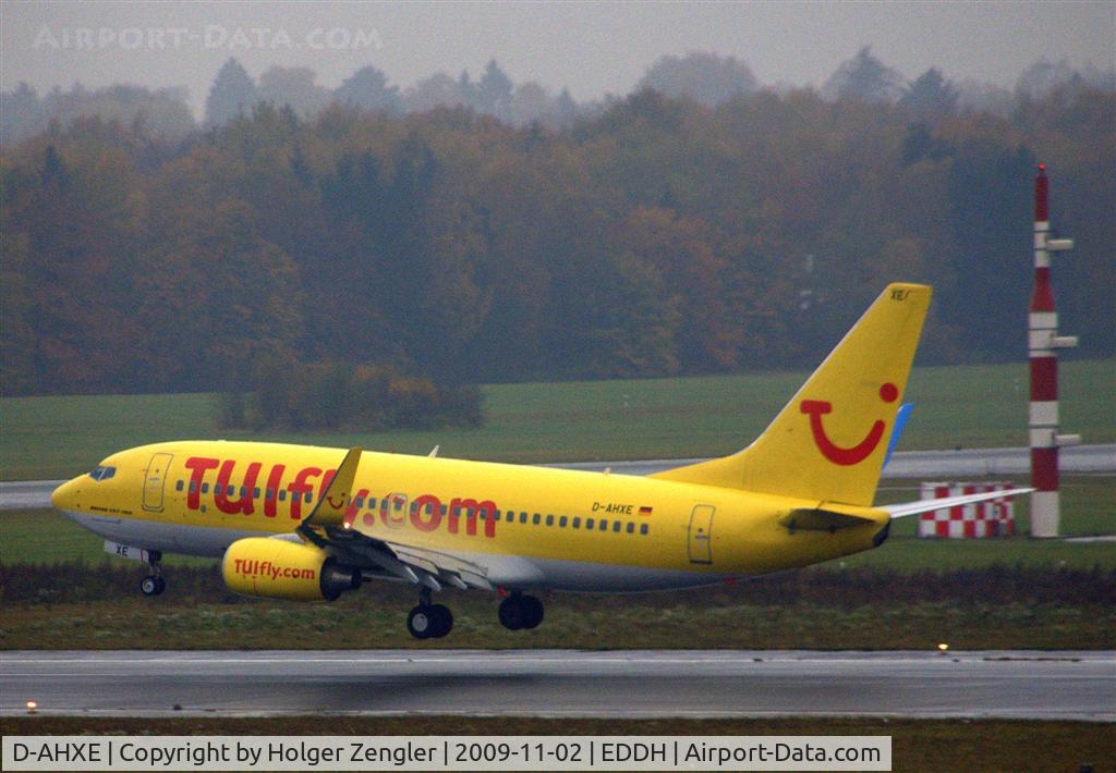D-AHXE, 2007 Boeing 737-7K5 C/N 35135, The Berlin-Shuttle has coming in