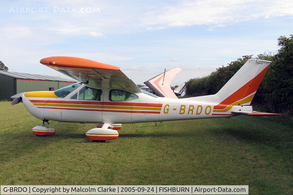 G-BRDO, 1975 Cessna 177B Cardinal C/N 17702166, Cessna 177B Cardinal Previously registered as N35030. Pictured here at Fishburn's VE Celebration Day in 2005.