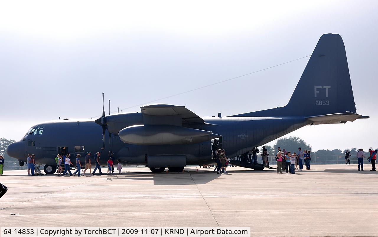 64-14853, 1964 Lockheed HC-130P Hercules C/N 382-4037, 71st RQS HC-130P on static display during Randolph Airshow 09.