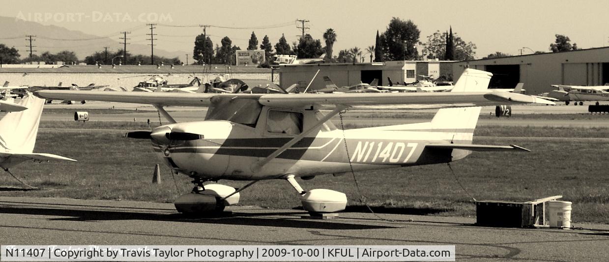 N11407, 1973 Cessna 150L C/N 15075396, 1973 Cessna 150L