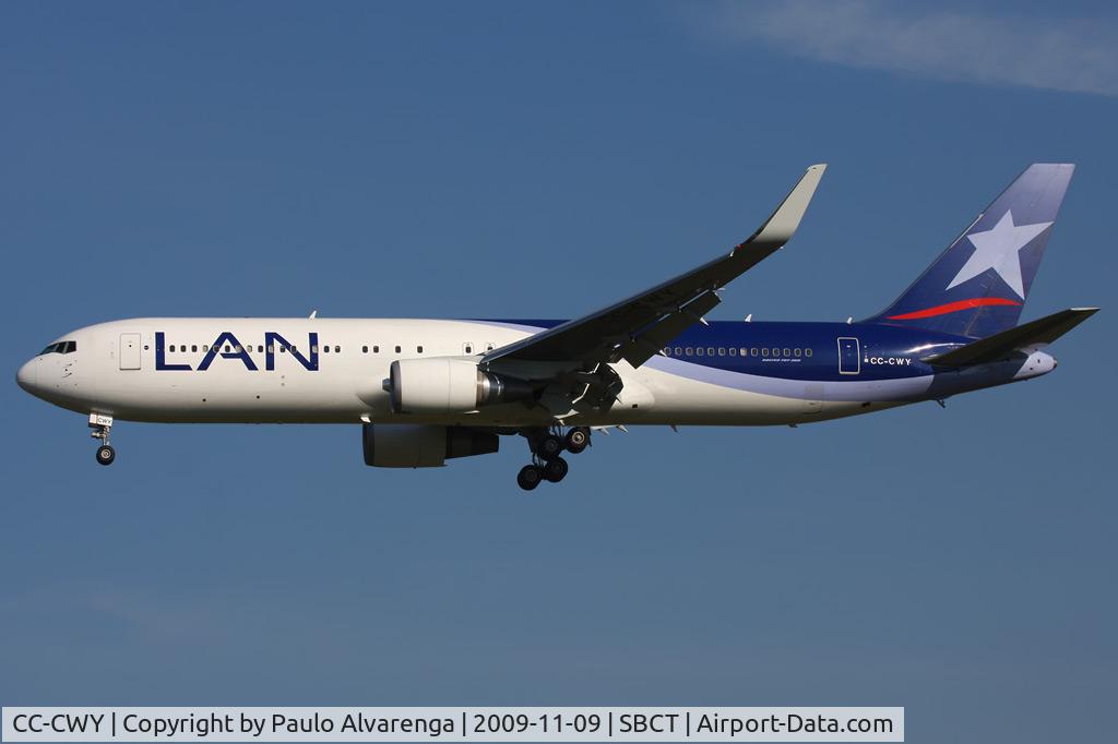 CC-CWY, 2007 Boeing 767-316/ER C/N 35231, Lan Chile 767 Winglets