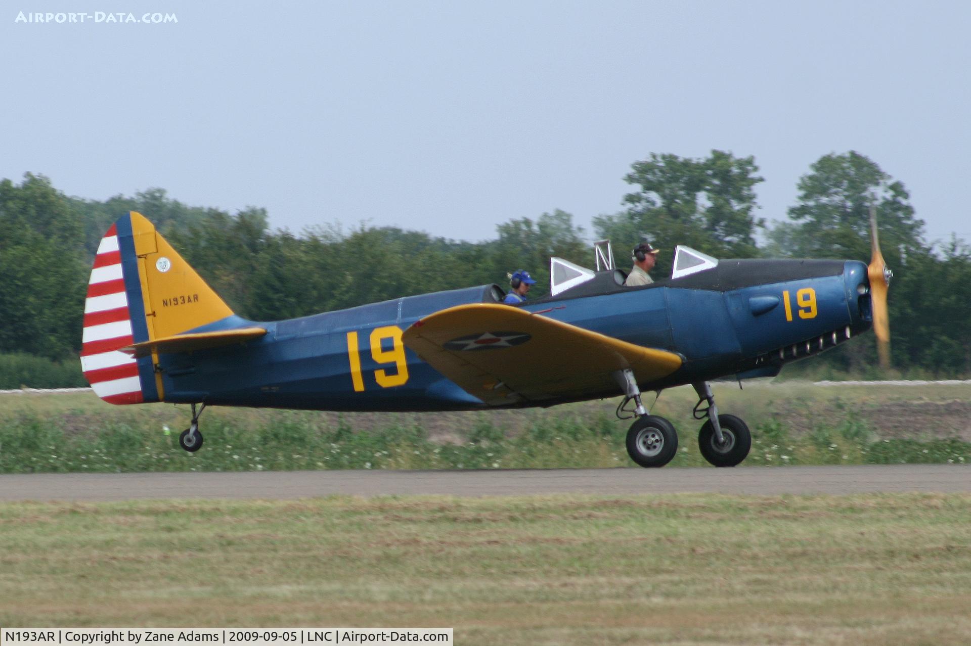 N193AR, 1943 Fairchild M-62A C/N T43-7155, Warbirds on Parade 2009 - at Lancaster Airport, Texas