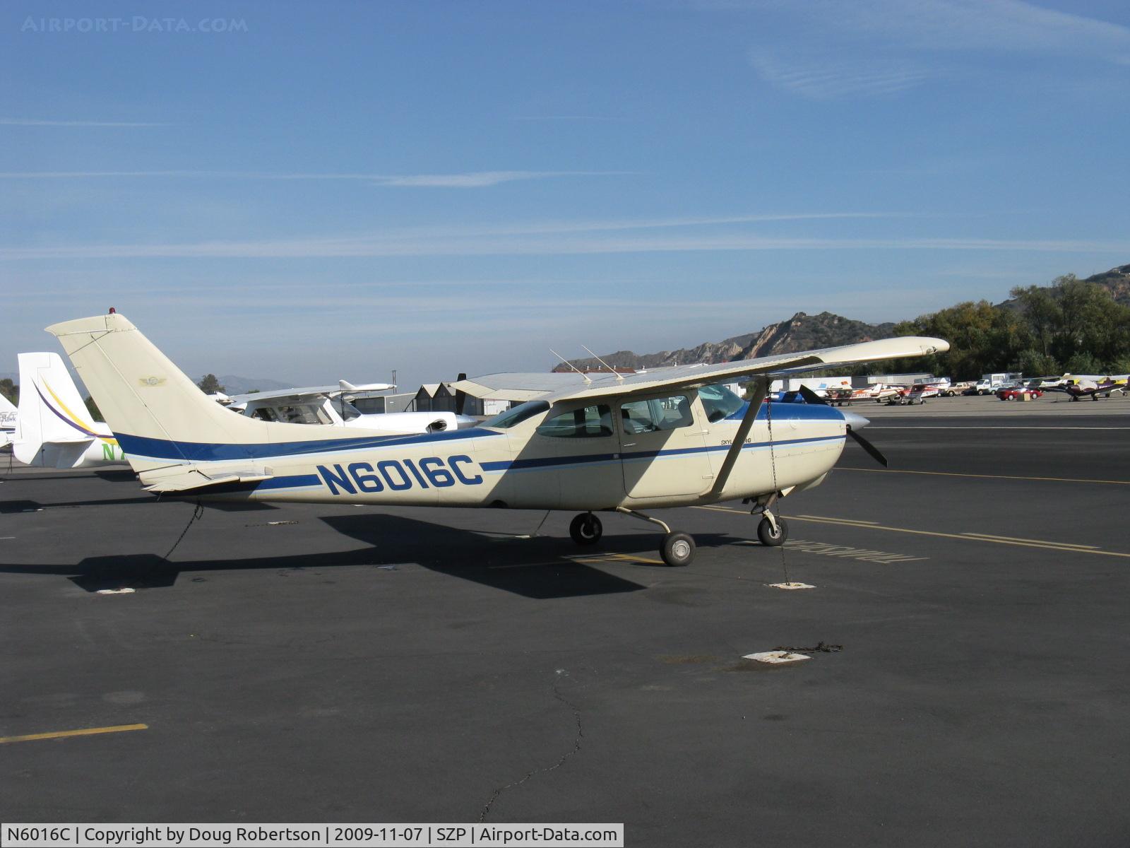 N6016C, 1978 Cessna R182 Skylane RG C/N R18200353, 1978 Cessna R182 SKYLANE RG, Lycoming O-540-L3C5D derated to 235 Hp, 28 V. electrical system