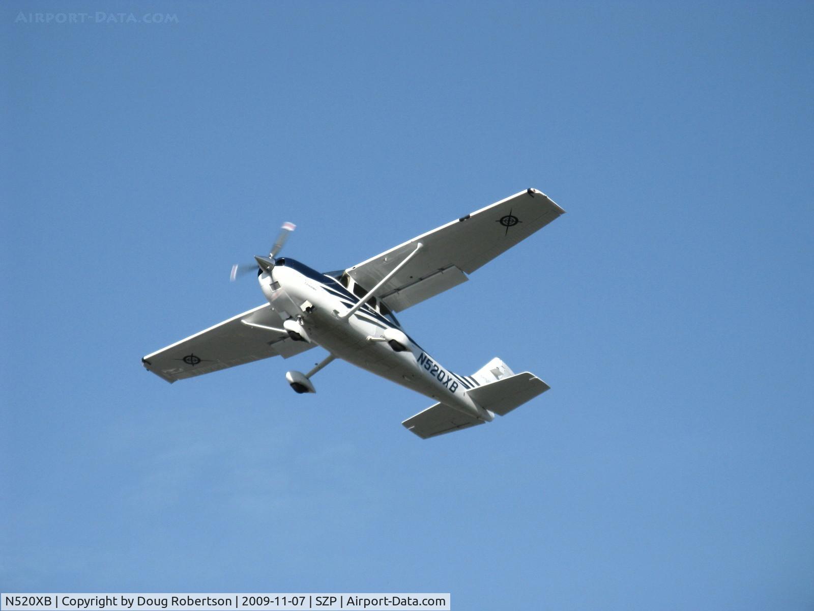 N520XB, 2006 Cessna T182T Turbo Skylane C/N T18208507, 2006 Cessna T182T Turbo SKYLANE, Lycoming TIO-540-AK1A 235 Hp, McCauley 3 blade CS prop, takeoff climb #1 Rwy 22