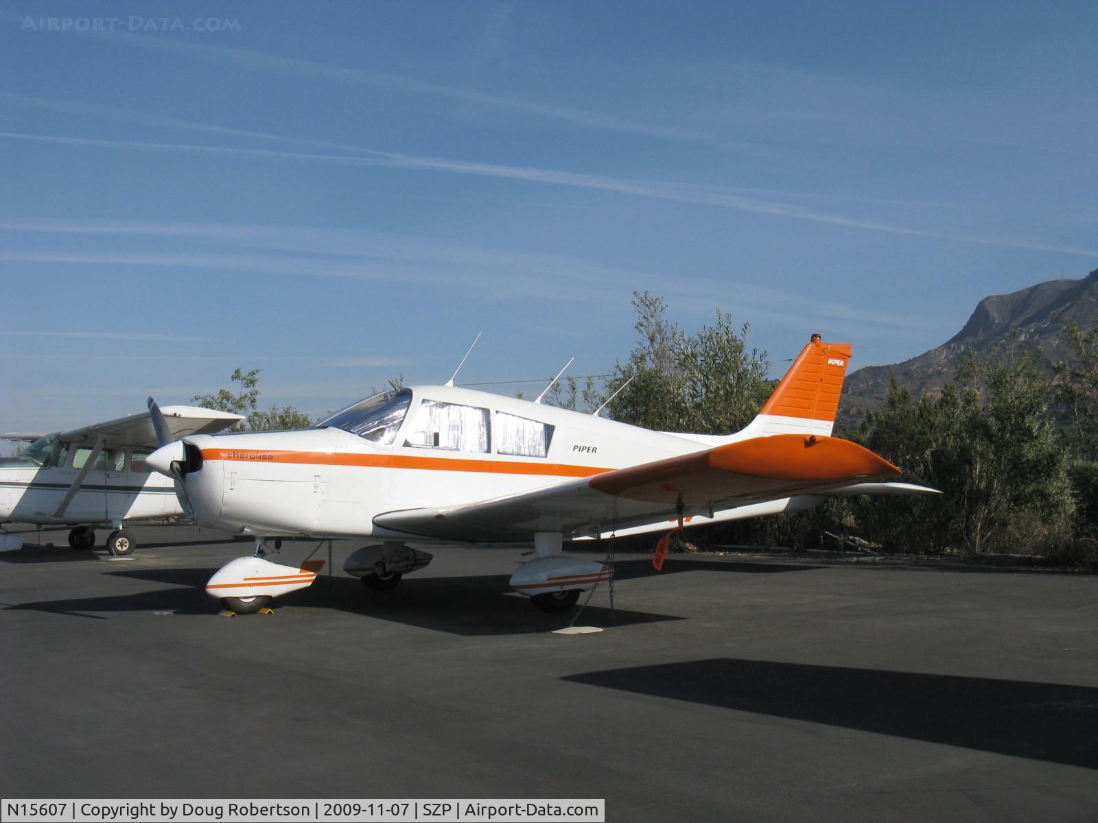 N15607, 1972 Piper PA-28-140 Cherokee C/N 28-7325113, 1972 Piper PA-28-140, Lycoming O-320-E1A 150 Hp