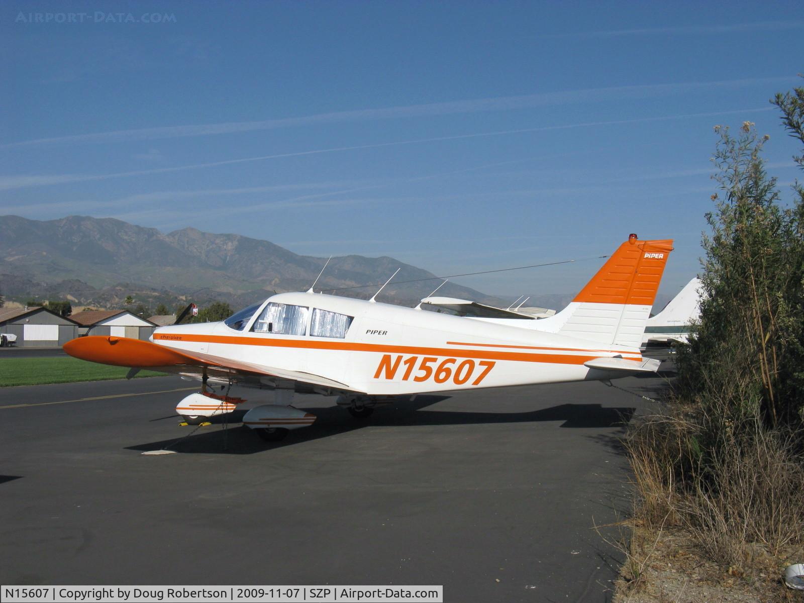 N15607, 1972 Piper PA-28-140 Cherokee C/N 28-7325113, 1972 Piper PA-28-140, Lycoming O-320-E1A 150 Hp