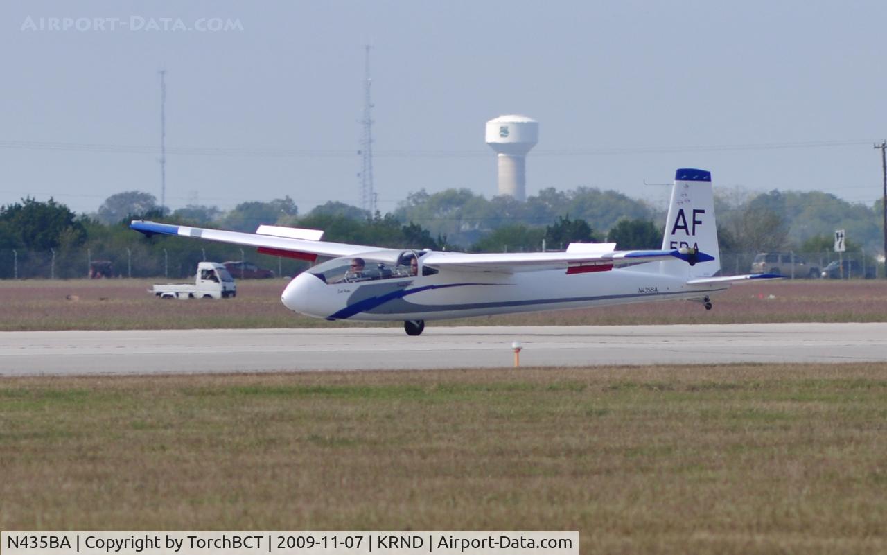 N435BA, 2002 Let L13 AC BLANIK C/N 029101, US Air Force Academy Blanik Glider Demo during Randolph Airshow 09.