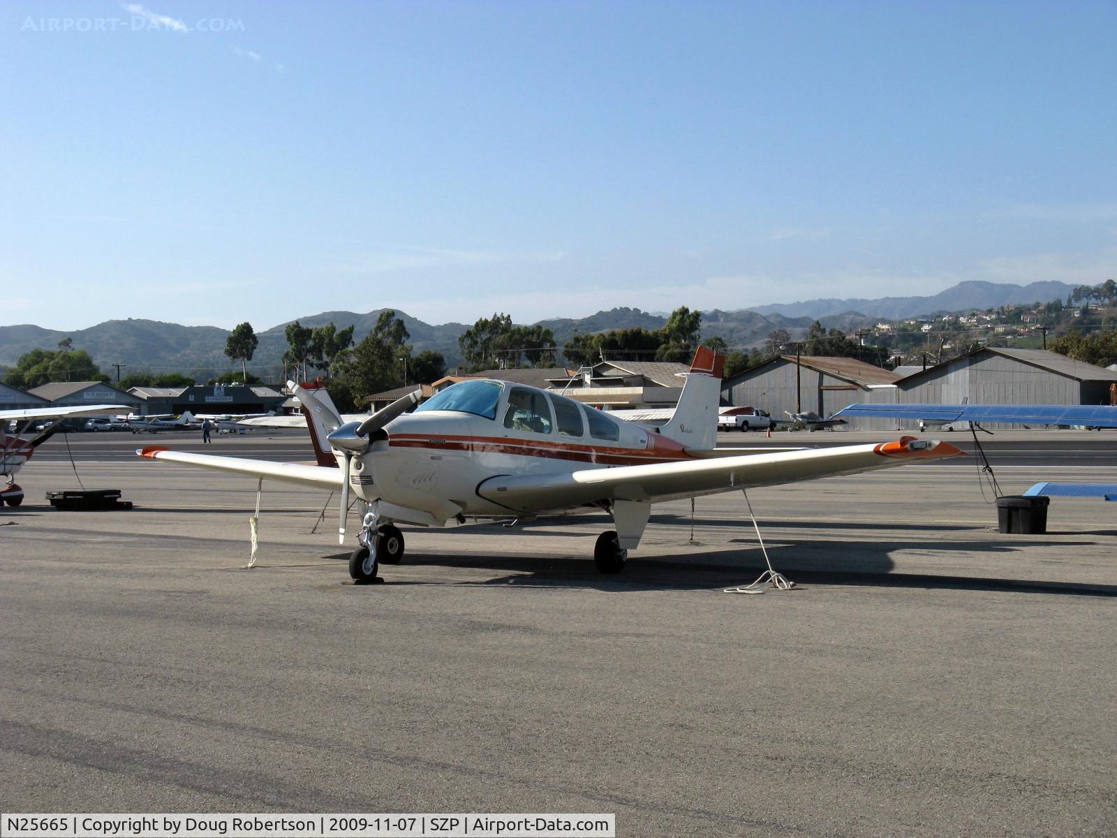 N25665, 1973 Beech F33A Bonanza C/N CE-459, 1973 Beech F33A BONANZA, Continental IO-520-BA 285 Hp, long fuselage 6 place cabin version