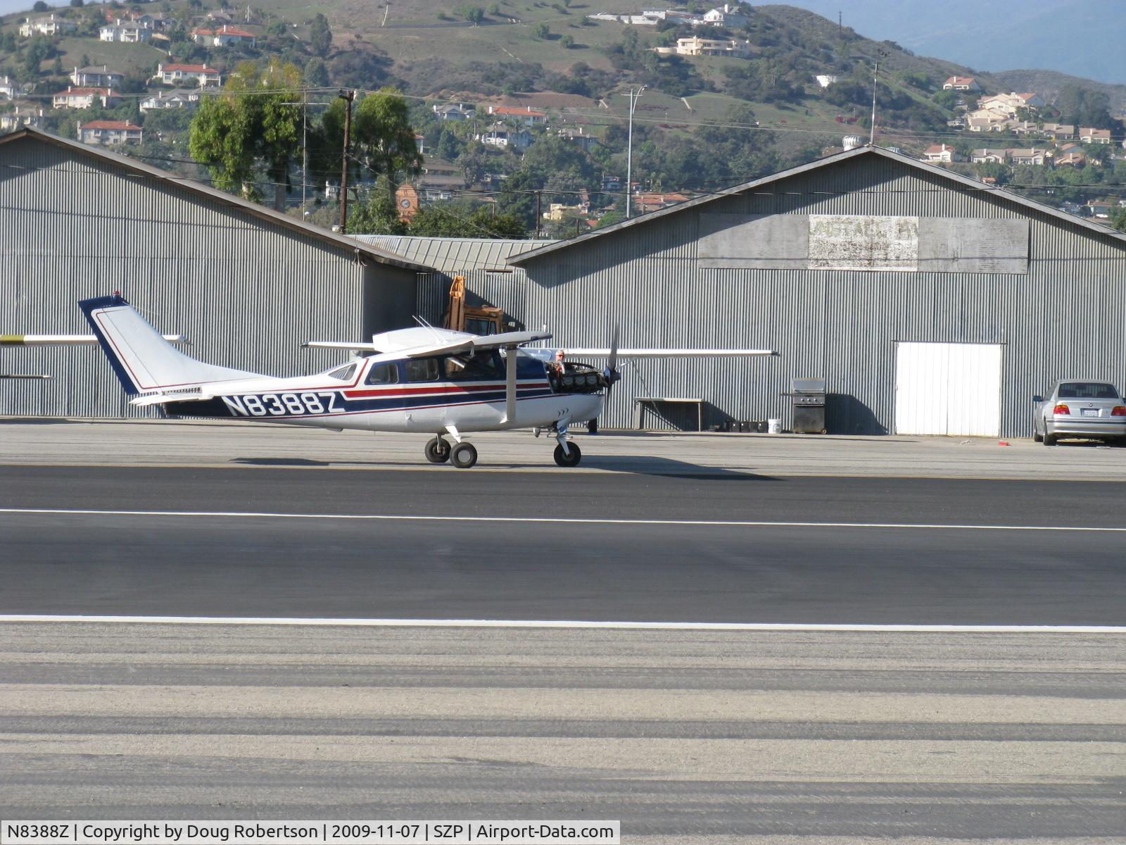 N8388Z, 1963 Cessna 210-5 C/N 205-0388, 1963 Cessna 210-5 (205) UTILINE (fixed gear version of 210C) Continental IO-470-E 260 Hp, taxi to maintenance