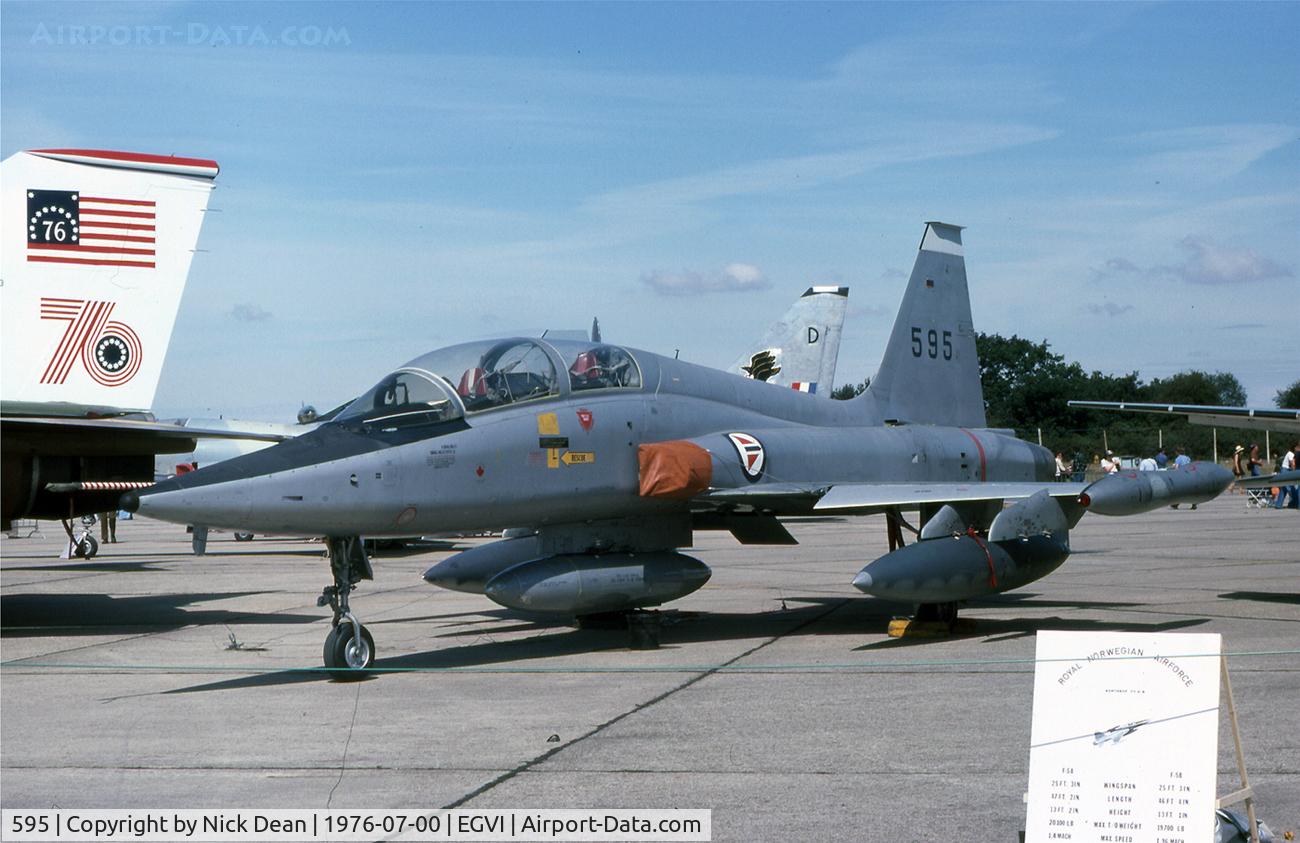 595, 1965 Northrop F-5B Freedom Fighter C/N N.9004, EGVI