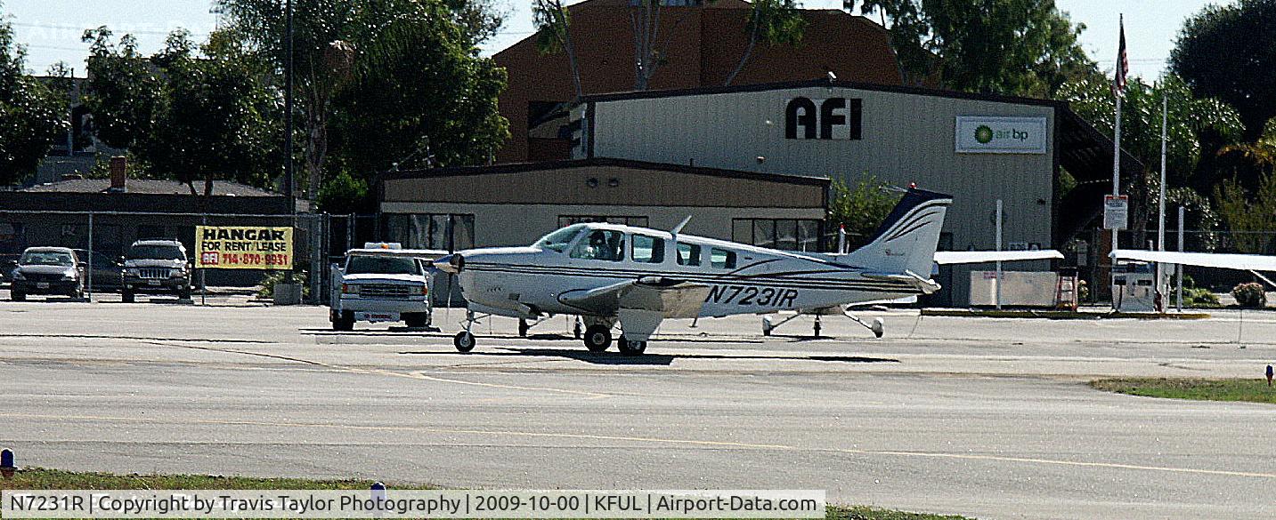 N7231R, 1974 Beech A36 Bonanza 36, c/n E-620, 1974 Beech A36