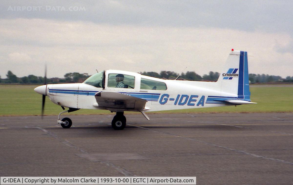 G-IDEA, 1979 Gulfstream American AA-5A Cheetah C/N AA5A-0871, Gulfstream American Gulfstream AA-5A at Cranfield Airport.