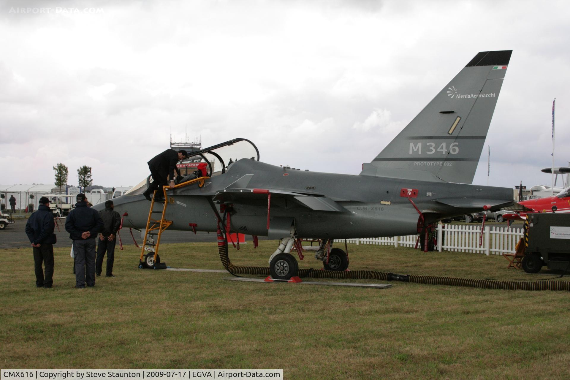 CMX616, Alenia Aermacchi M-346 Master C/N 002, Taken at the Royal International Air Tattoo 2009