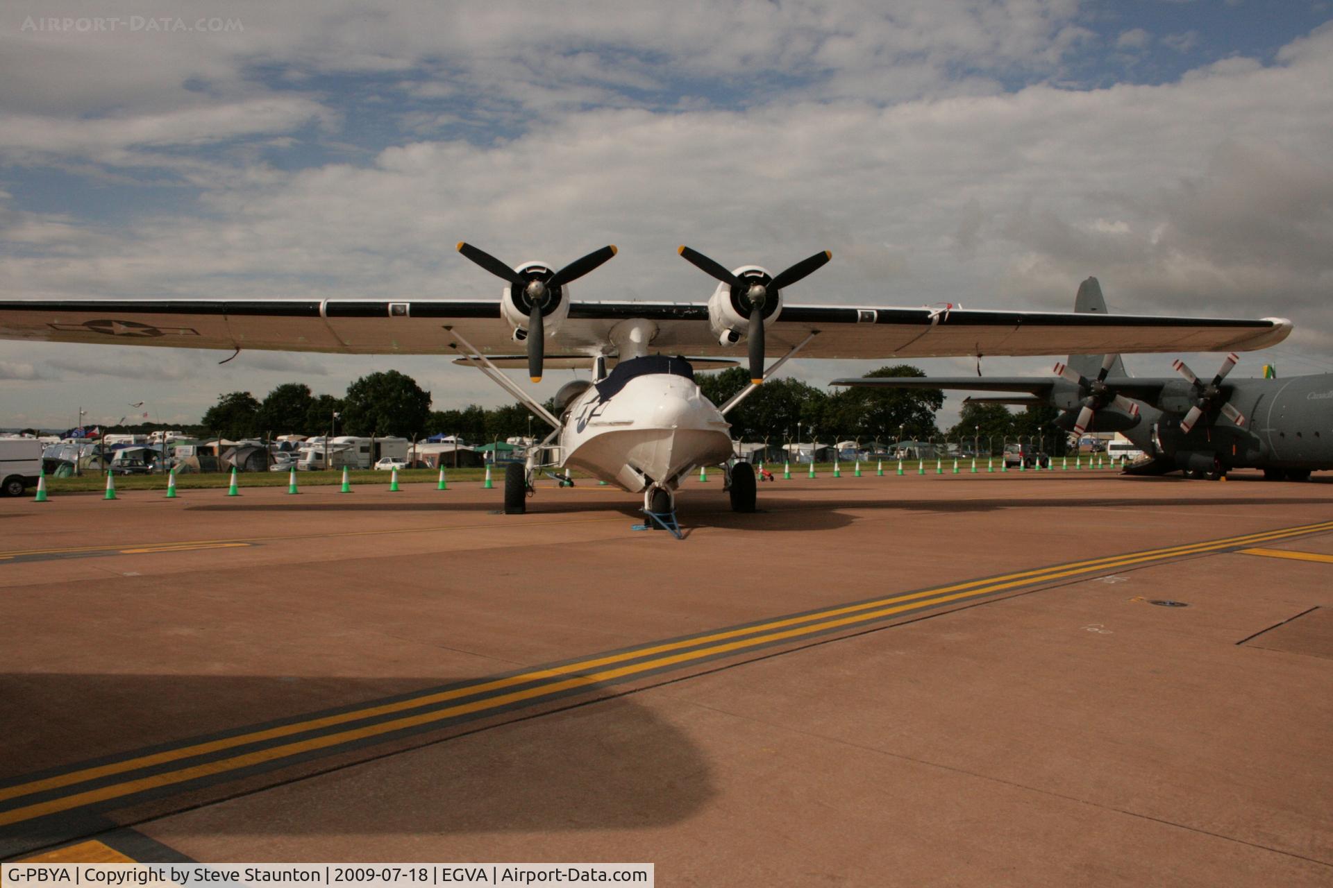 G-PBYA, 1944 Consolidated (Canadian Vickers) PBV-1A Canso A C/N CV-283, Taken at the Royal International Air Tattoo 2009