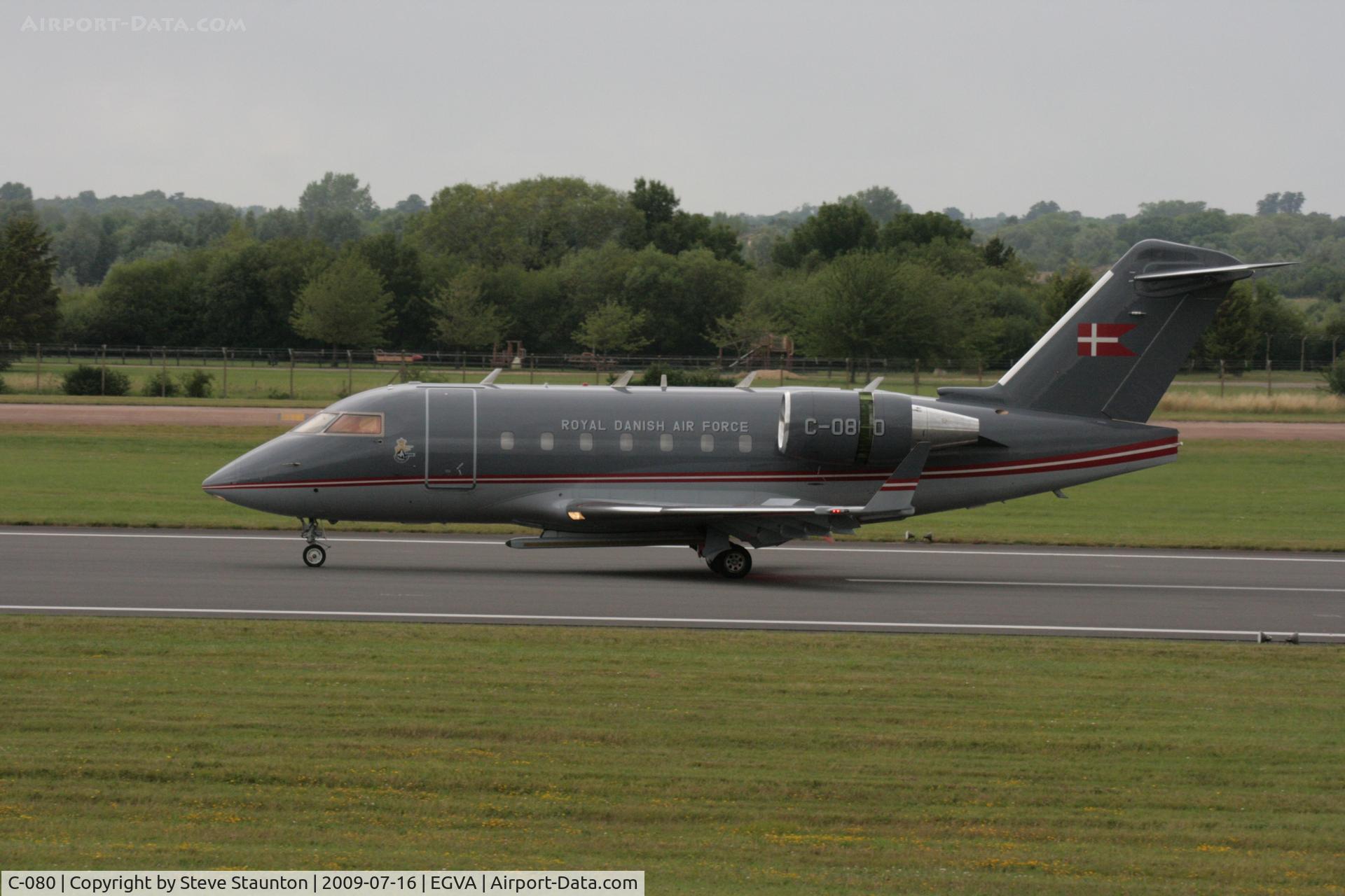 C-080, 1998 Bombardier Challenger 604 (CL-600-2B16) C/N 5380, Taken at the Royal International Air Tattoo 2009