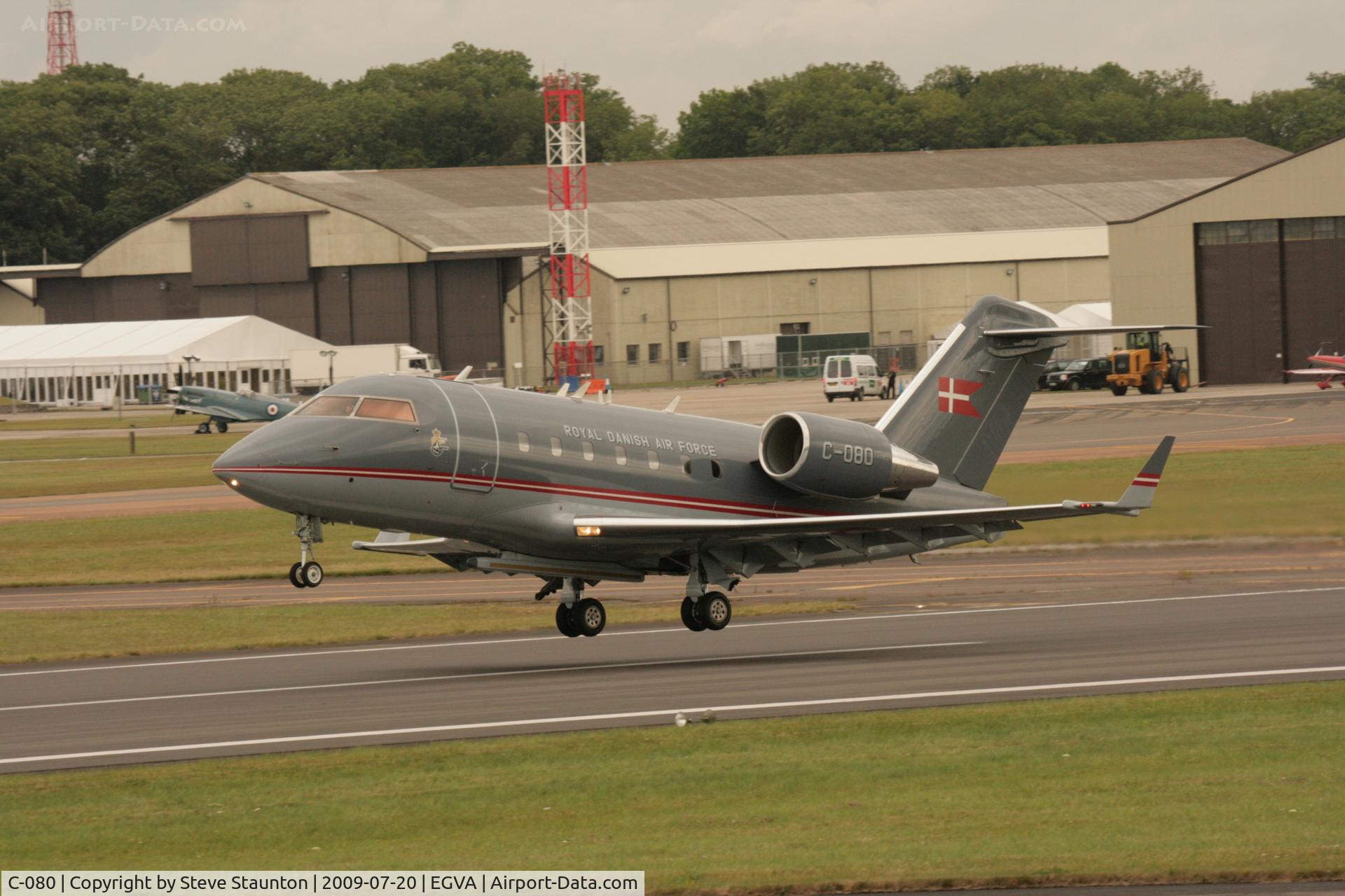 C-080, 1998 Bombardier Challenger 604 (CL-600-2B16) C/N 5380, Taken at the Royal International Air Tattoo 2009
