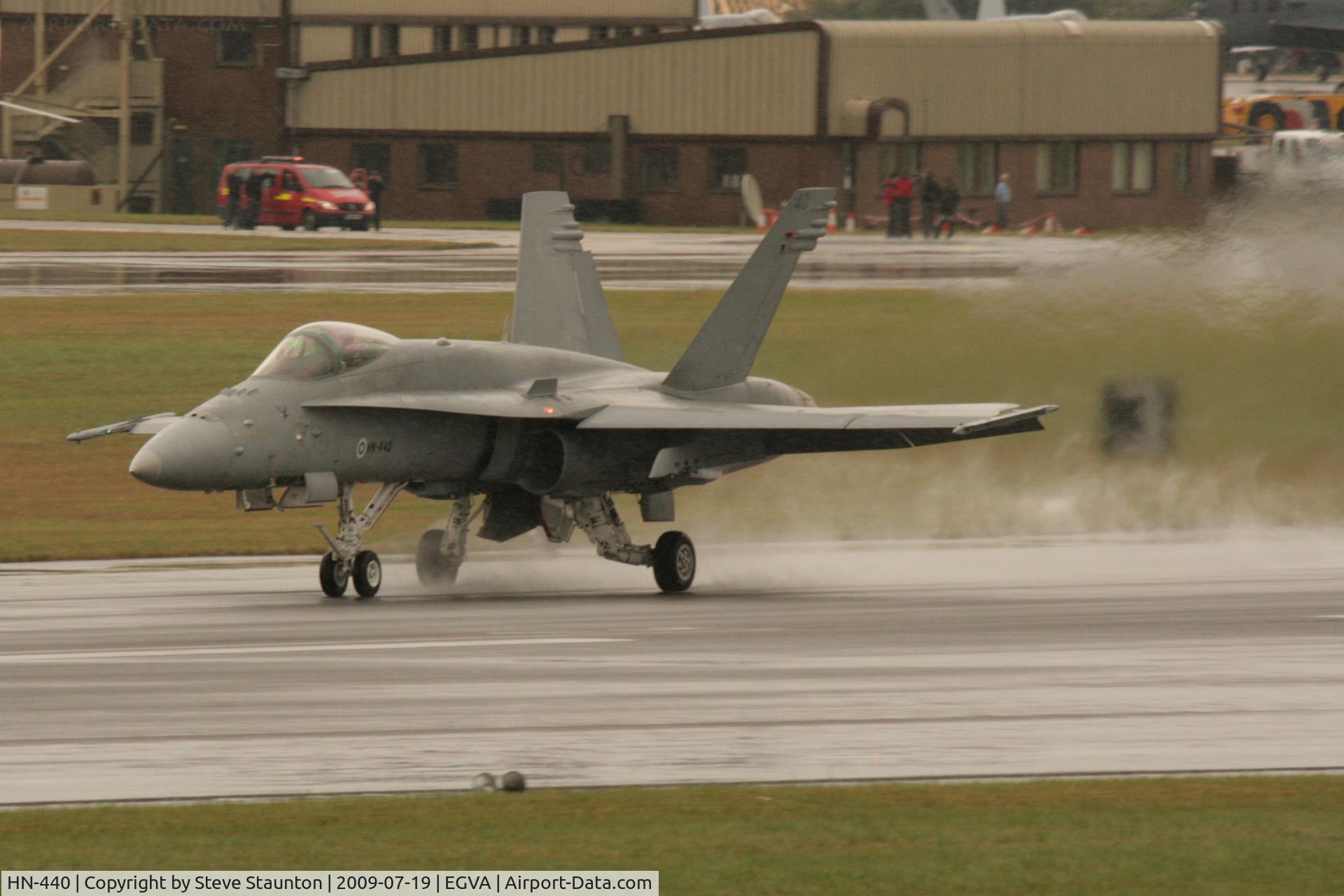 HN-440, McDonnell Douglas F-18C Hornet C/N 1455, Taken at the Royal International Air Tattoo 2009