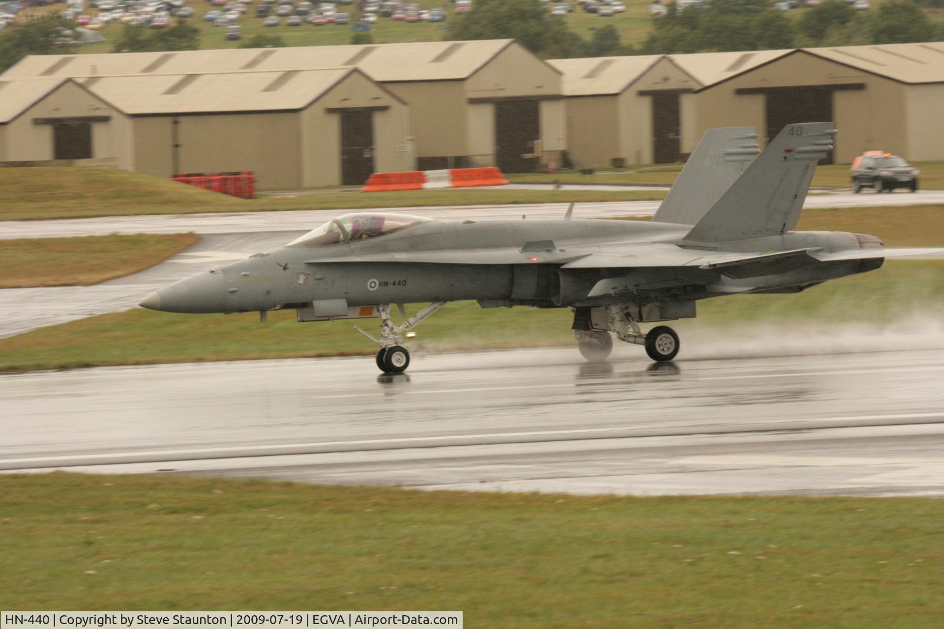 HN-440, McDonnell Douglas F-18C Hornet C/N 1455, Taken at the Royal International Air Tattoo 2009