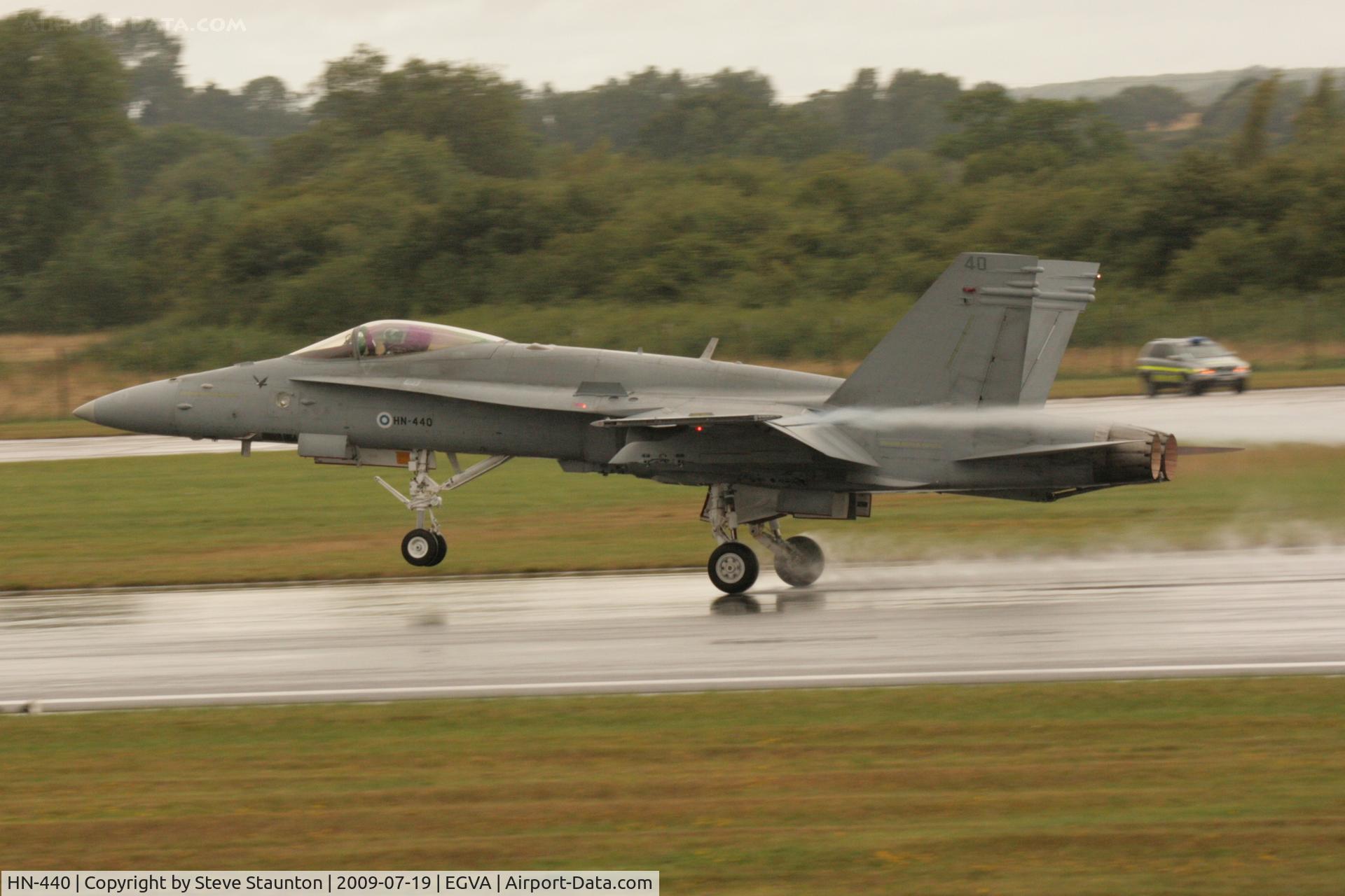 HN-440, McDonnell Douglas F-18C Hornet C/N 1455, Taken at the Royal International Air Tattoo 2009